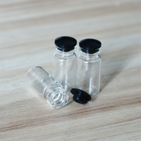 2ML Stopper Cork Bottles Glass Message Candy Vial Crafts Containers Jars Tiny