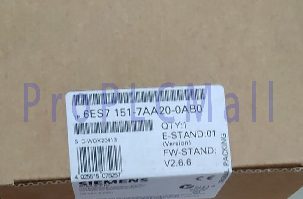 NEW Siemens 6ES7151-7AA20-0AB0 6ES7 151-7AA20-0AB0~