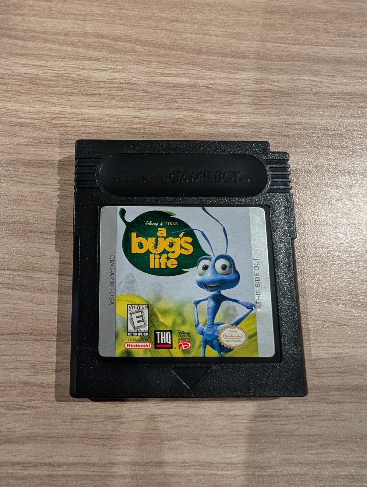 Disney Pixar A Bug's Life Game Boy Game Cartridge