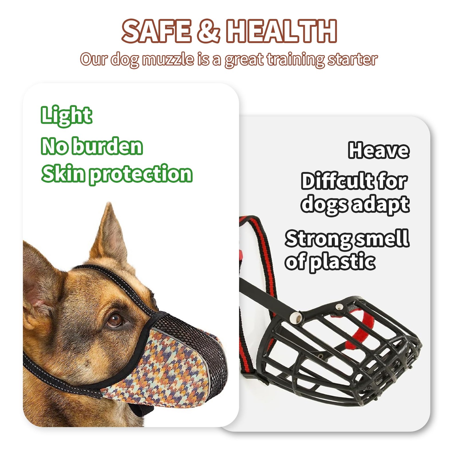 Dog Muzzle for Extra Small Dogs Anti & Prevent Biting Chewing Barking Soft Ai...