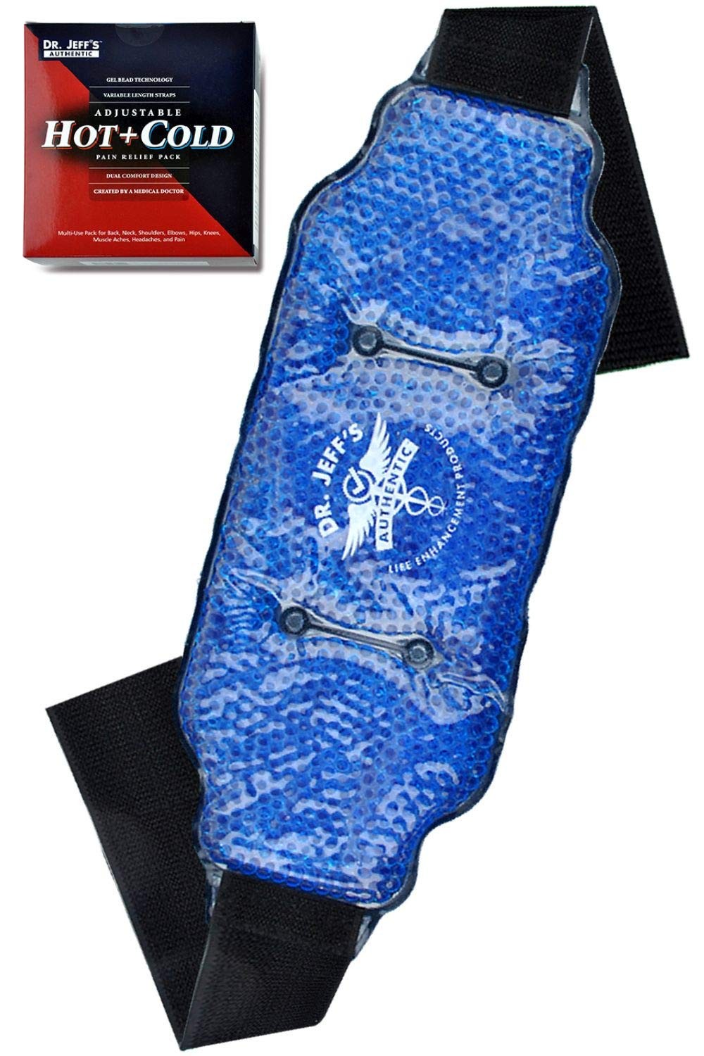 Medical Grade Pain Relief Flexible Ice Pack for Injuries | Dual Sided Soft Pl...