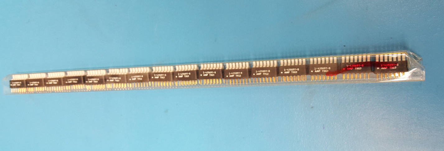 Toggle Dip Switch, Breadboard Switch, 7 Position, AMP, 1-435897-8, LOT OF 4 Pcs