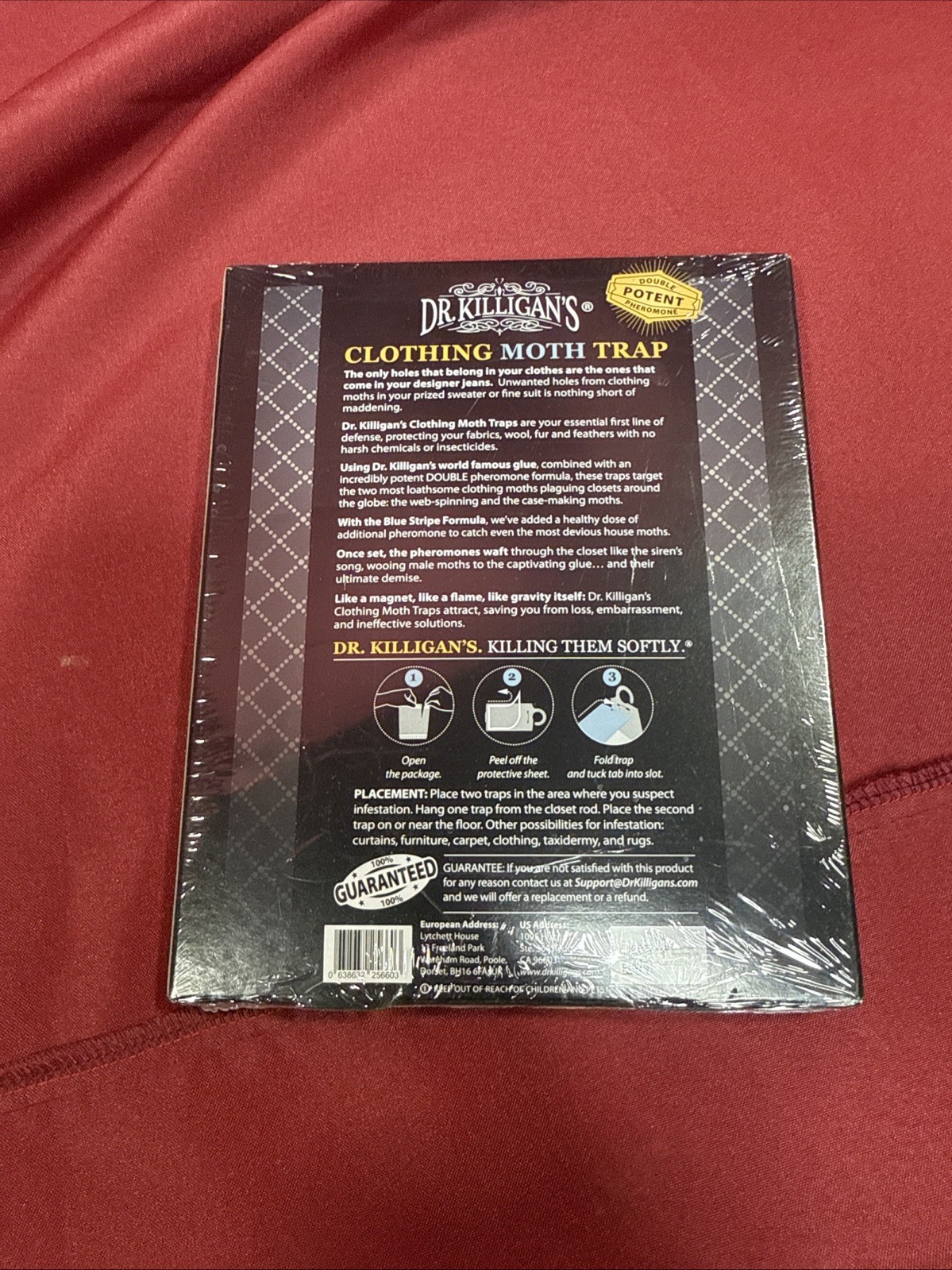Dr Killigan's Moth Traps For Clothes Premium 6 Pack Effective Moth Control