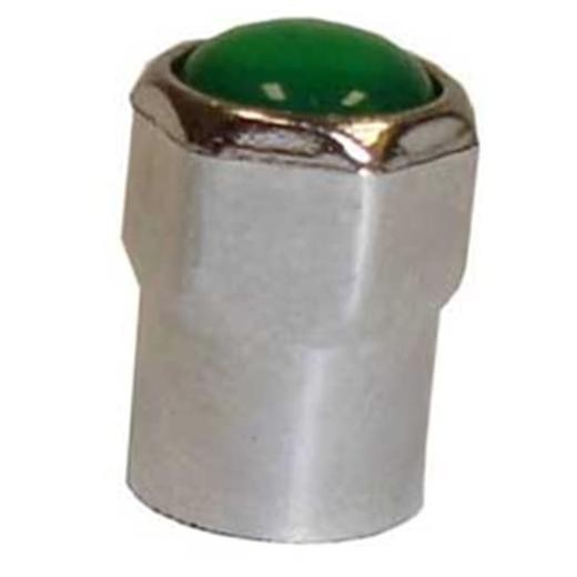 TPMS Chrome Tire Valve Cap, Pk 100