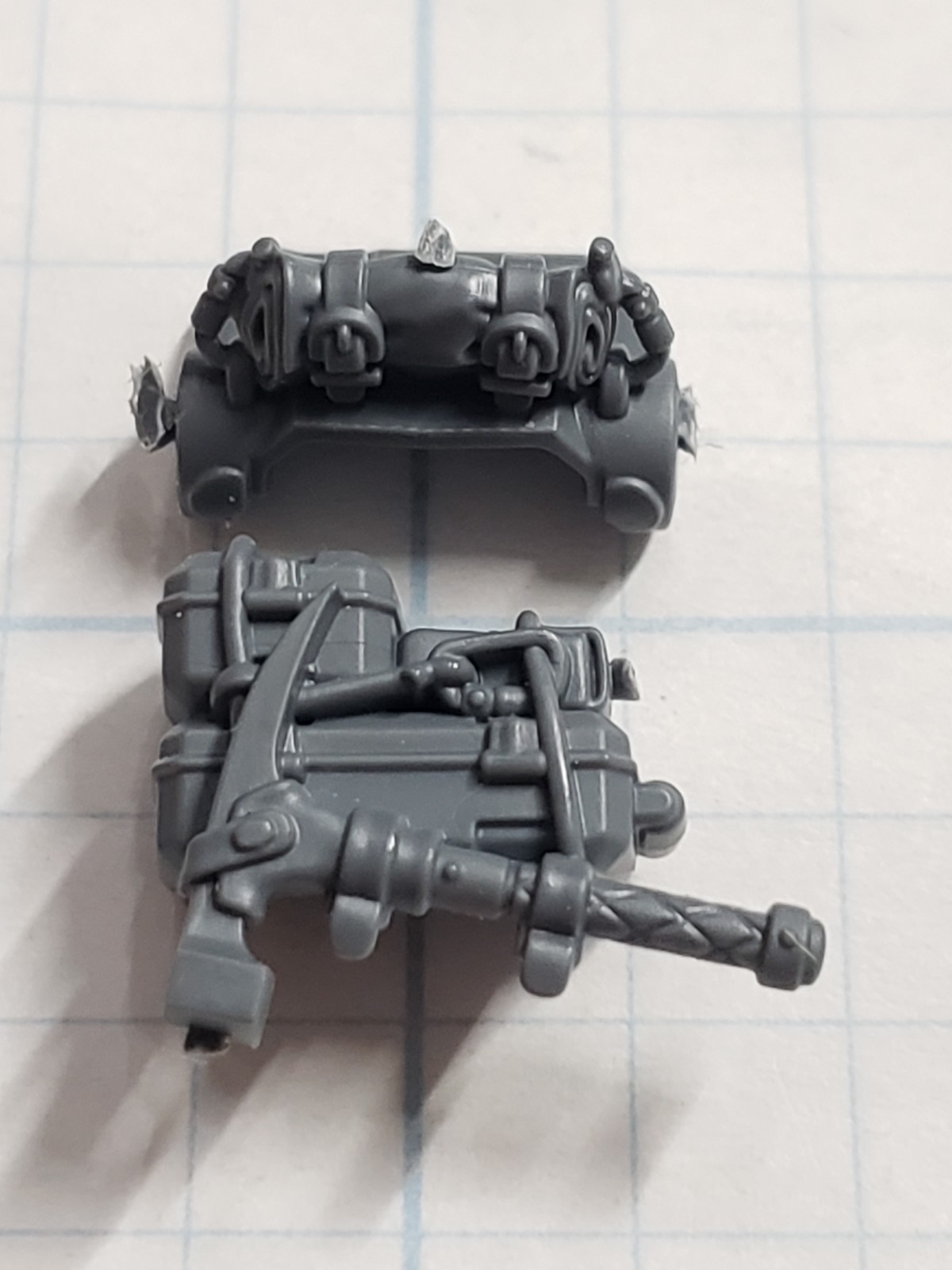 Warhammer 40k Leagues of Votann Bits Hearthkyn Pioneer Rear Bike Stowage #29