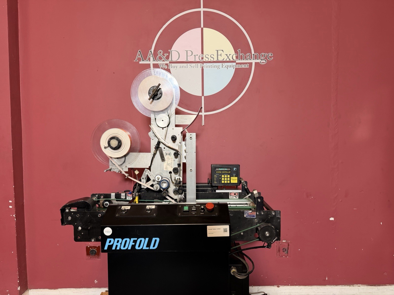 Profold Tabbing Machine !Video!