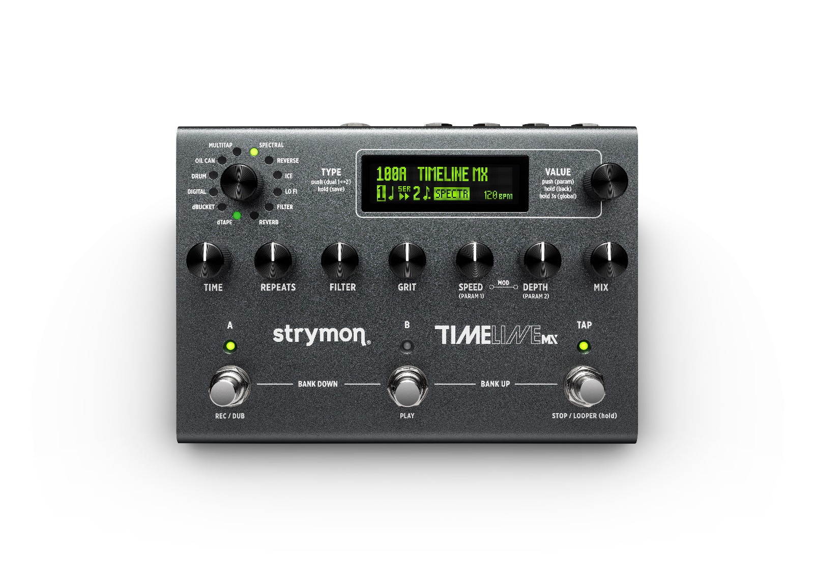 Strymon TIMELINE MX Next Generation Delay Pedal Workstation
