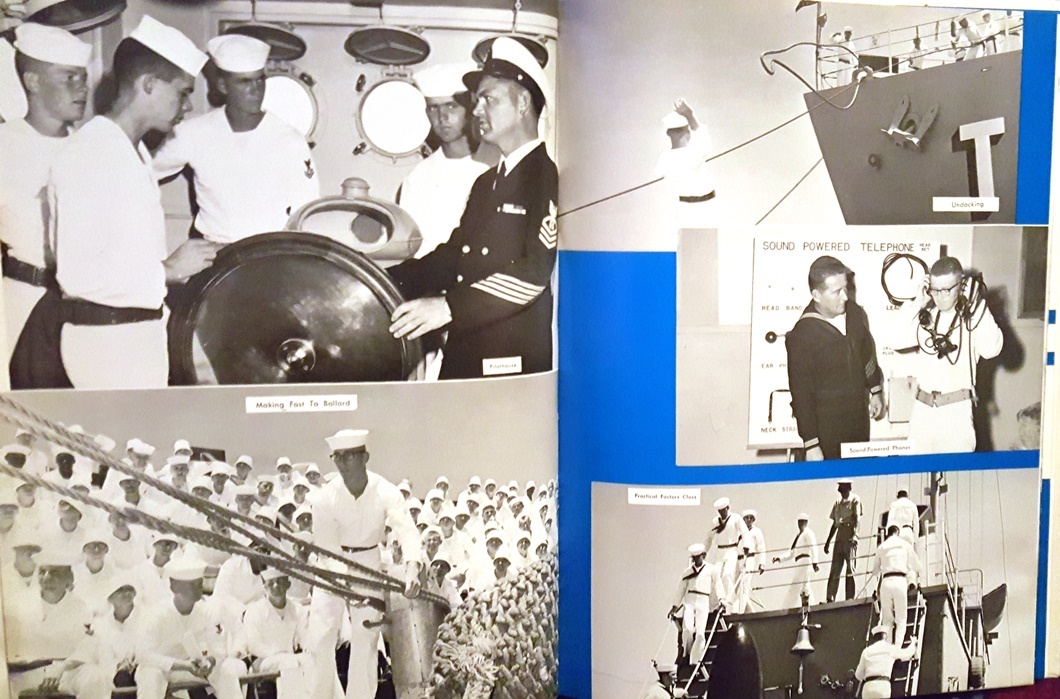 Vtg 1970s Navy Recruit Training Cruise Book "The Anchor" NTC San Diego Boot Camp