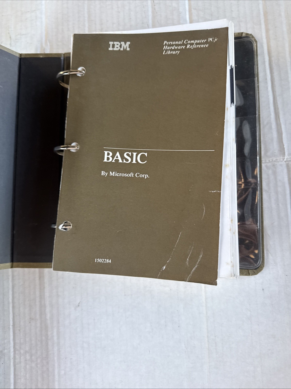 IBM PCjr BASIC - Personal Computer PCjr Hardware Reference Library 1983 6322881