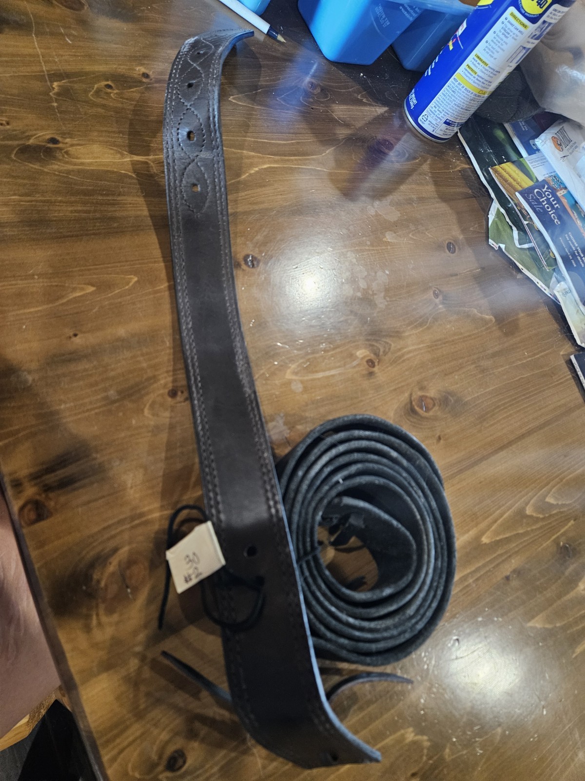 Western Horse Off Billet And Latigo Set Leather
