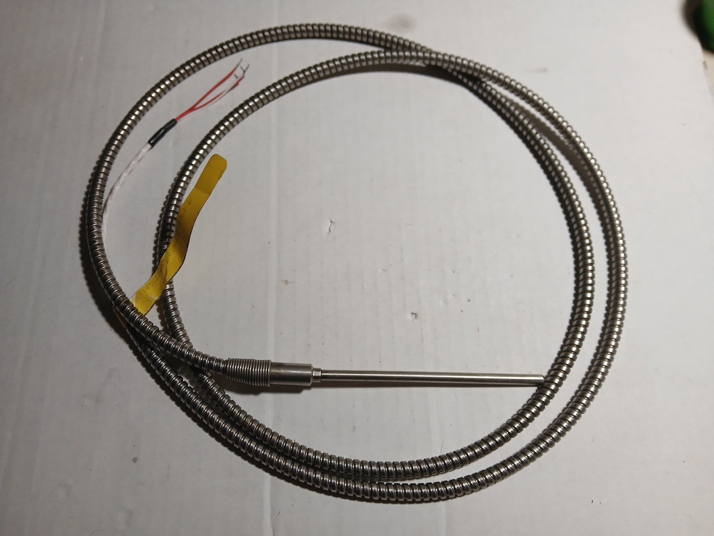 INOTEK INDUSTRIAL FURNACE THERMOCOUPLE PROBE 5FT R1T185L38043-01A-15-3A060-2 NEW
