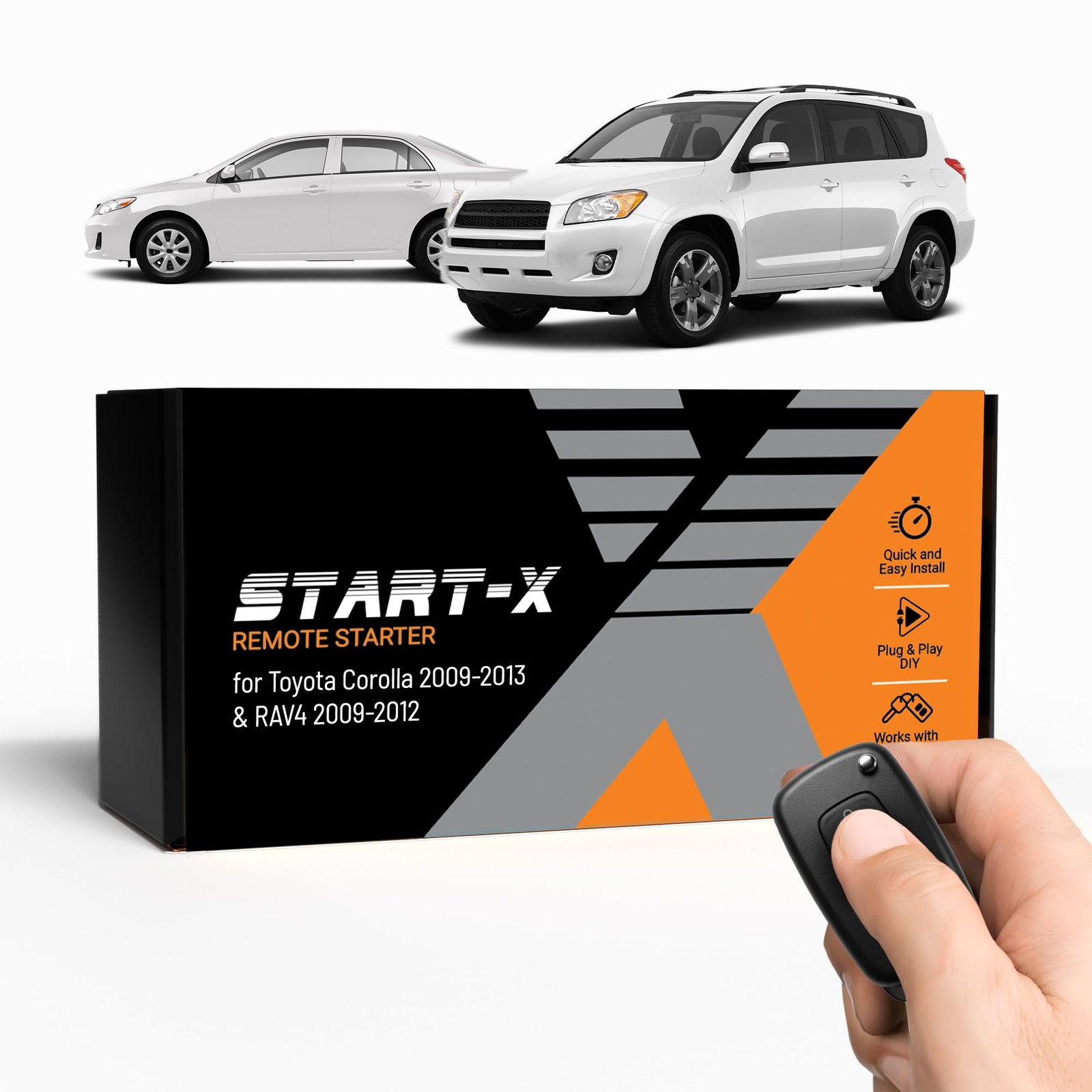 Start-X Remote Starter Kit for Toyota Corolla (2009, 2010, 2011, 2012, 2013)...