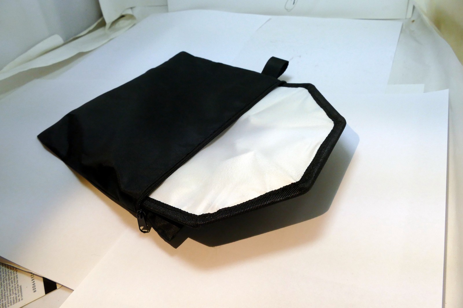 Flash Extender Soft box Flash Adapter Speedlight 7X7" medium silver / white