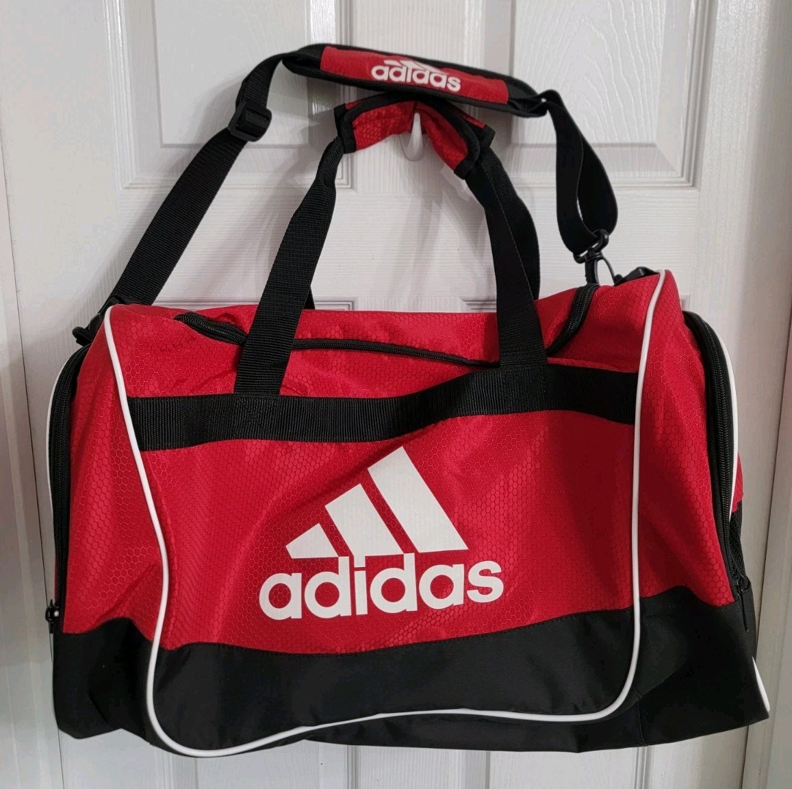 Adidas Duffle Bag Defender II Red & Black