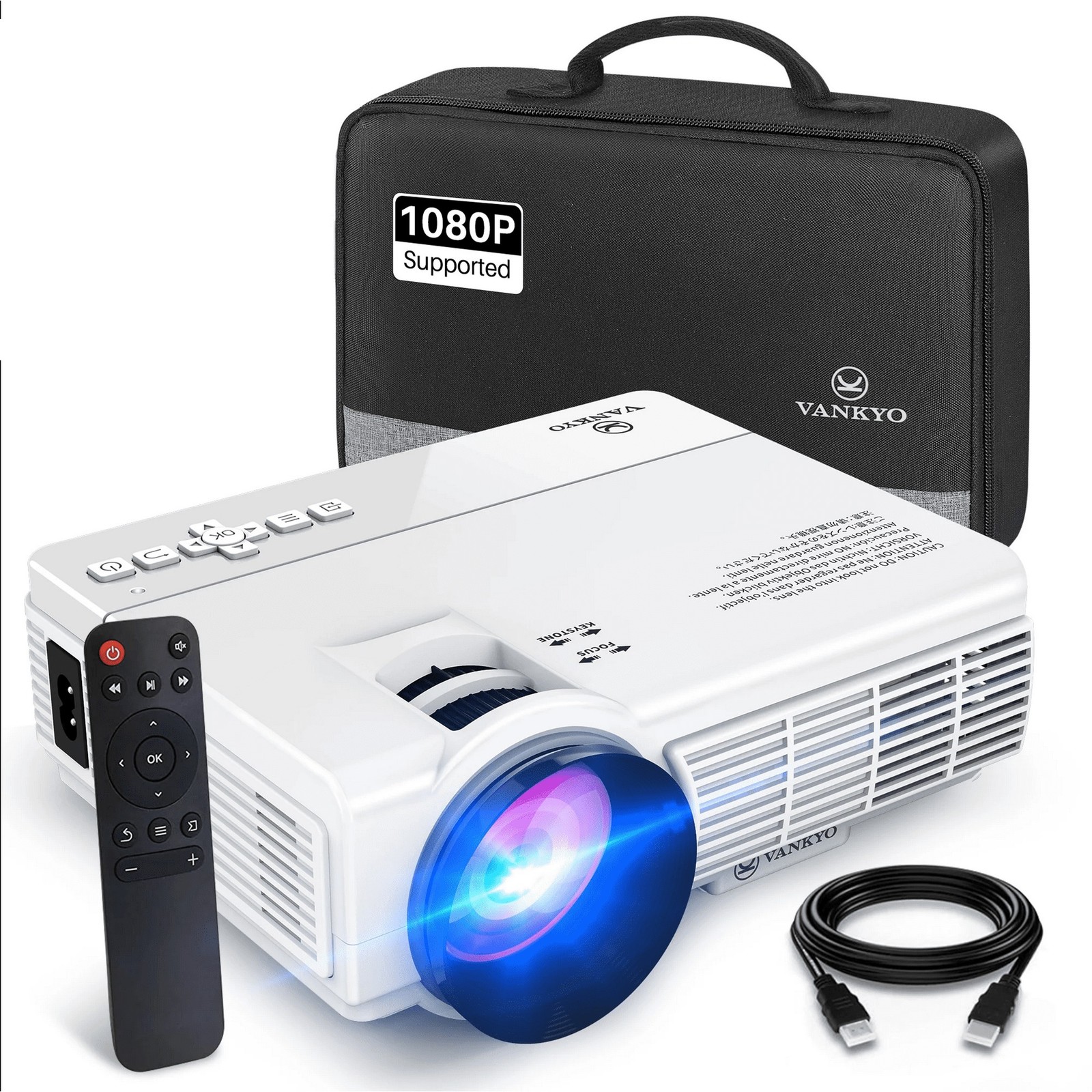 Vankyo 200" Class FHD (1080P) LED Projector (Leisure 3)