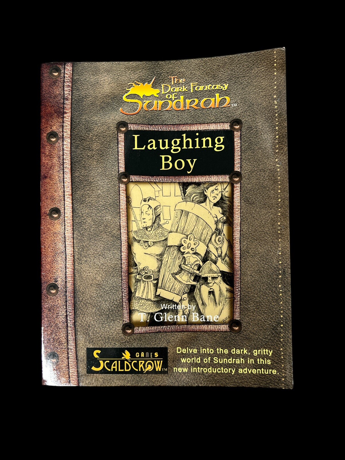 HTF Dark Fantasy of Sundrah - Laughing Boy - Role Playing - Signed By Author- B3