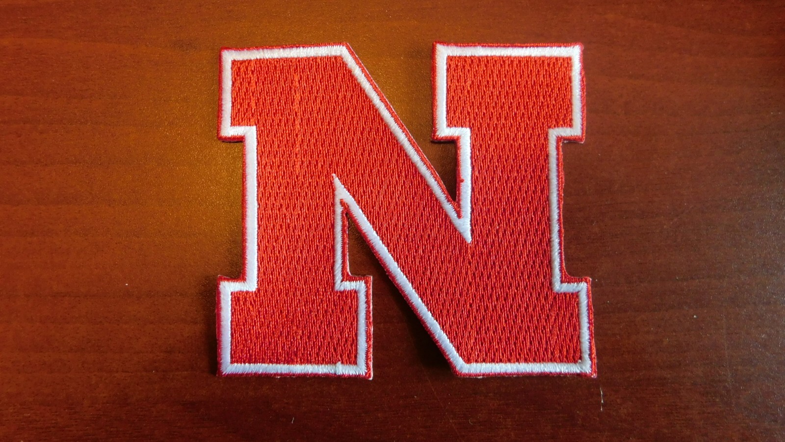 Nebraska Cornhuskers 3”X3” Iron On Embroidered Patch FREE Shipping!!