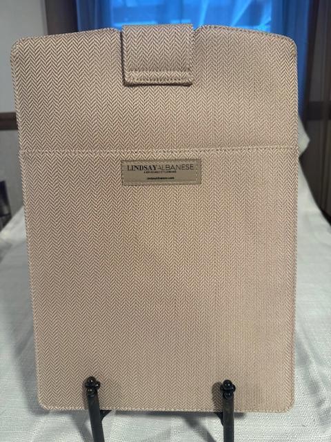 NWOT LINDSAY ALBANESE LAPTOP CLUTCH 15"X11" MSRP $89 LIMITED EDITION
