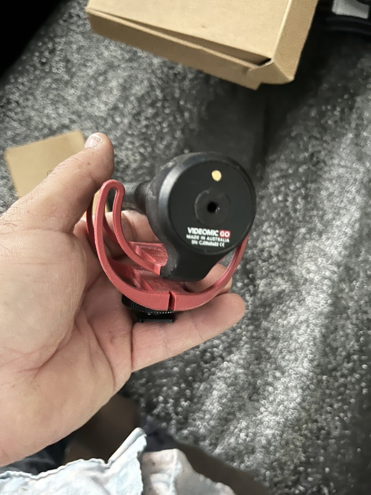 Rode VideoMic Compact On-Camera Shotgun Microphone No Cable - As Is