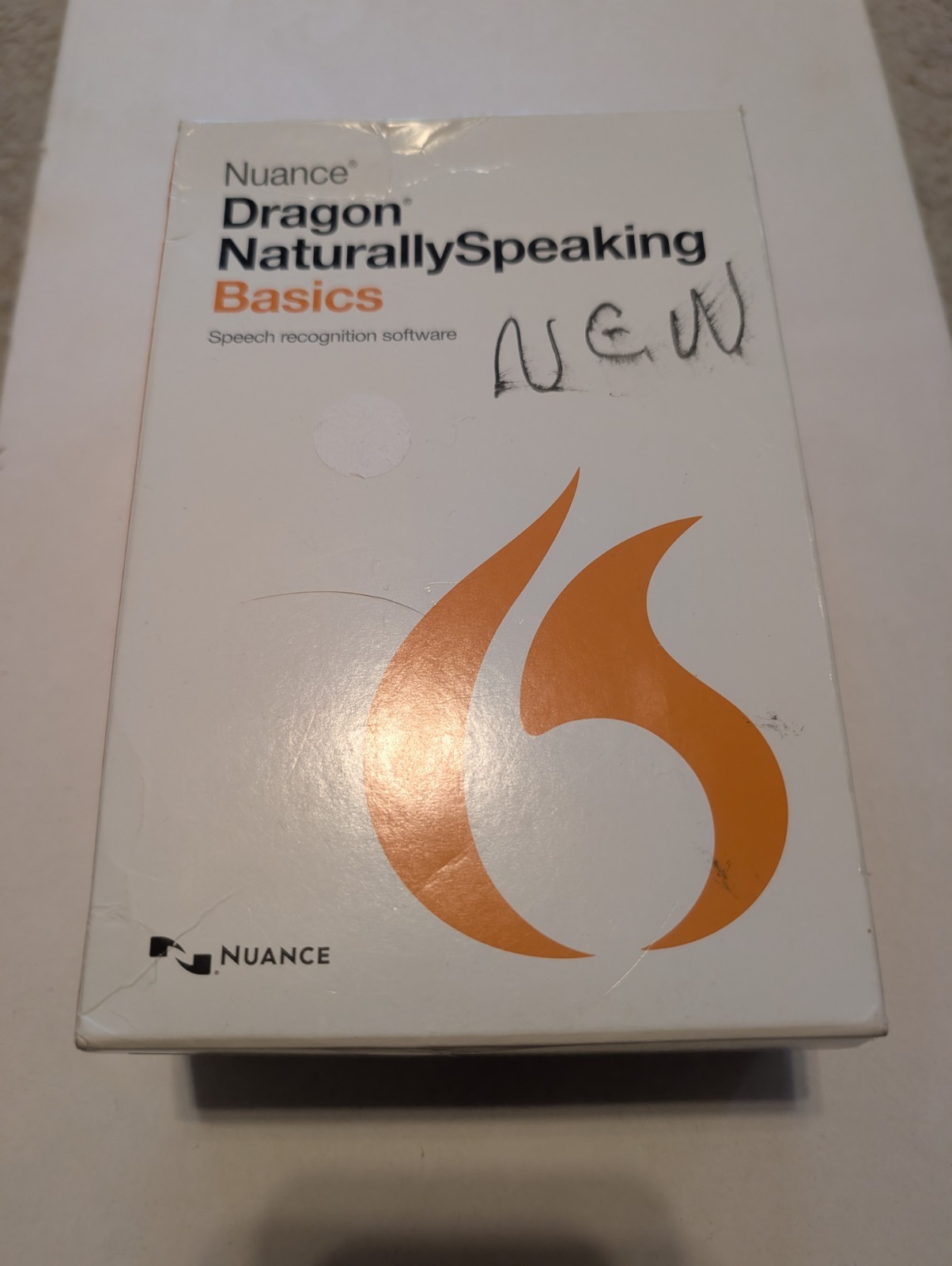 Nuance NaturallySpeaking Basics (Speech Recognition Software)  - Opened Box