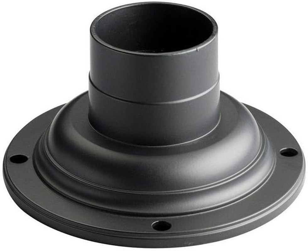 9530BK Accessory Pedestal Adaptor, Black 7-Inch