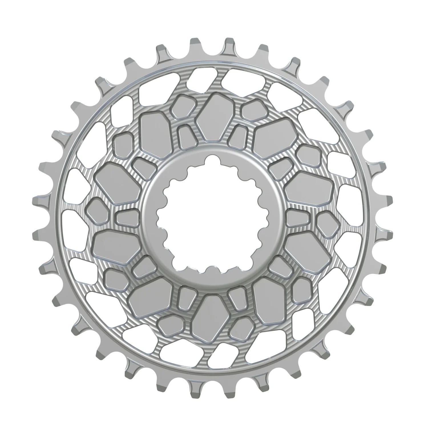 GEO 30T 3-Bolt Chainring - CNC Machined 7075-T6 Aluminum, Boost Compatible