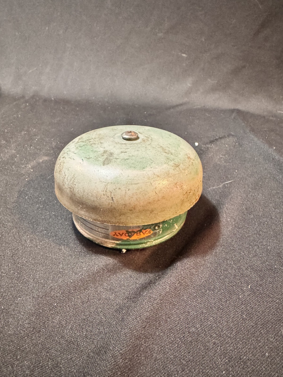 FARADAY ALARM BELL 4in GONG 120V CYC 60 CAT#336 Gray P/N 1300707-1