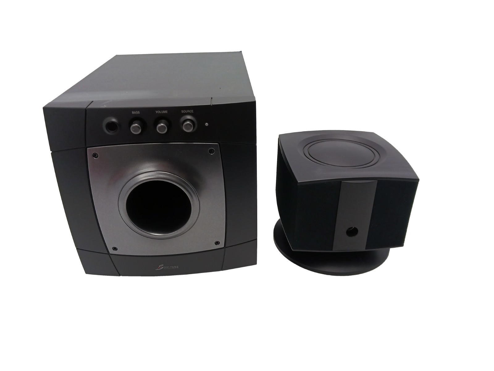 Radio Shack Point Source PS100 Amplified Surround Sound System - WORKS