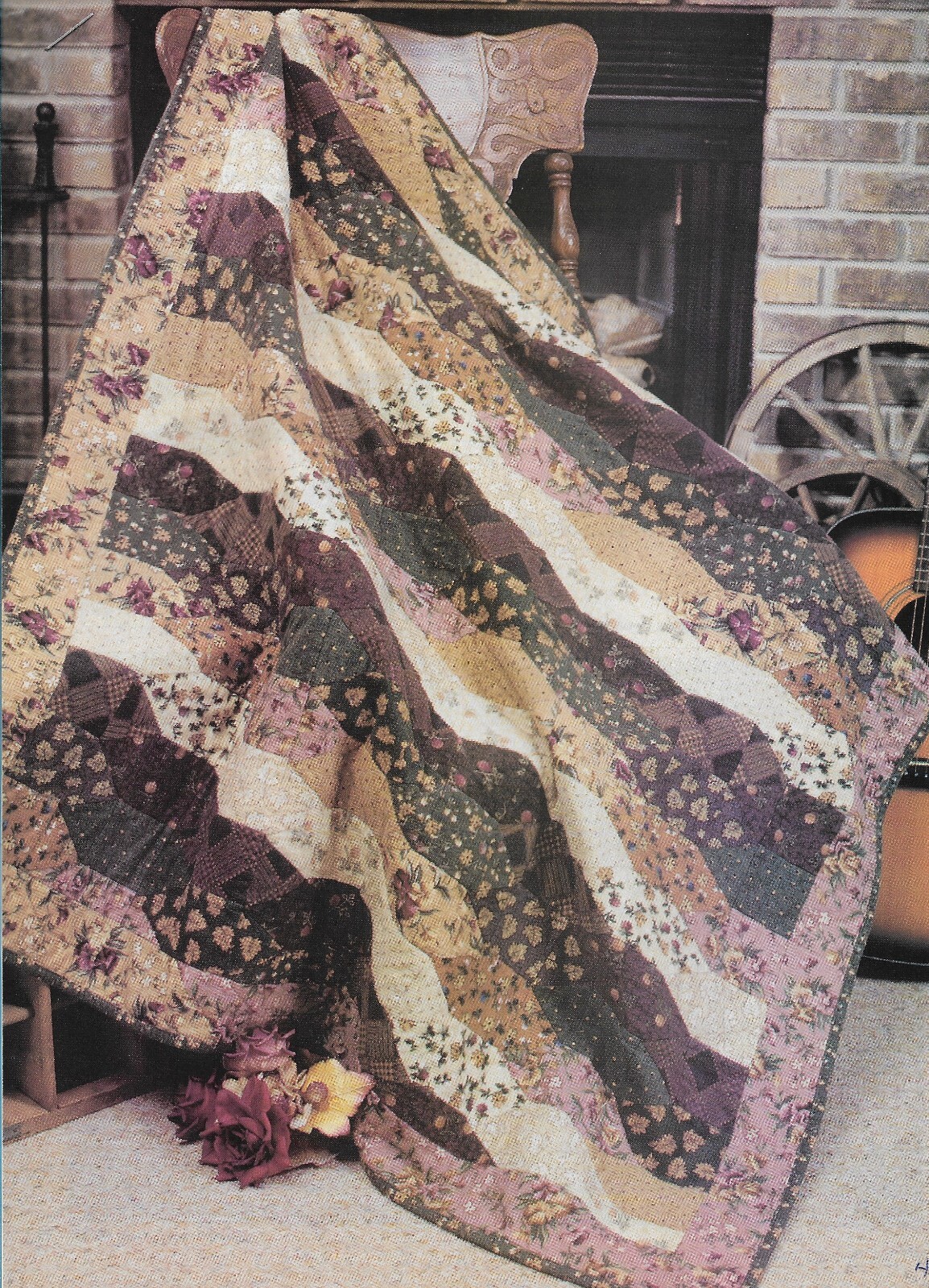 Two-Part Harmony Quilt quilting pattern instructions