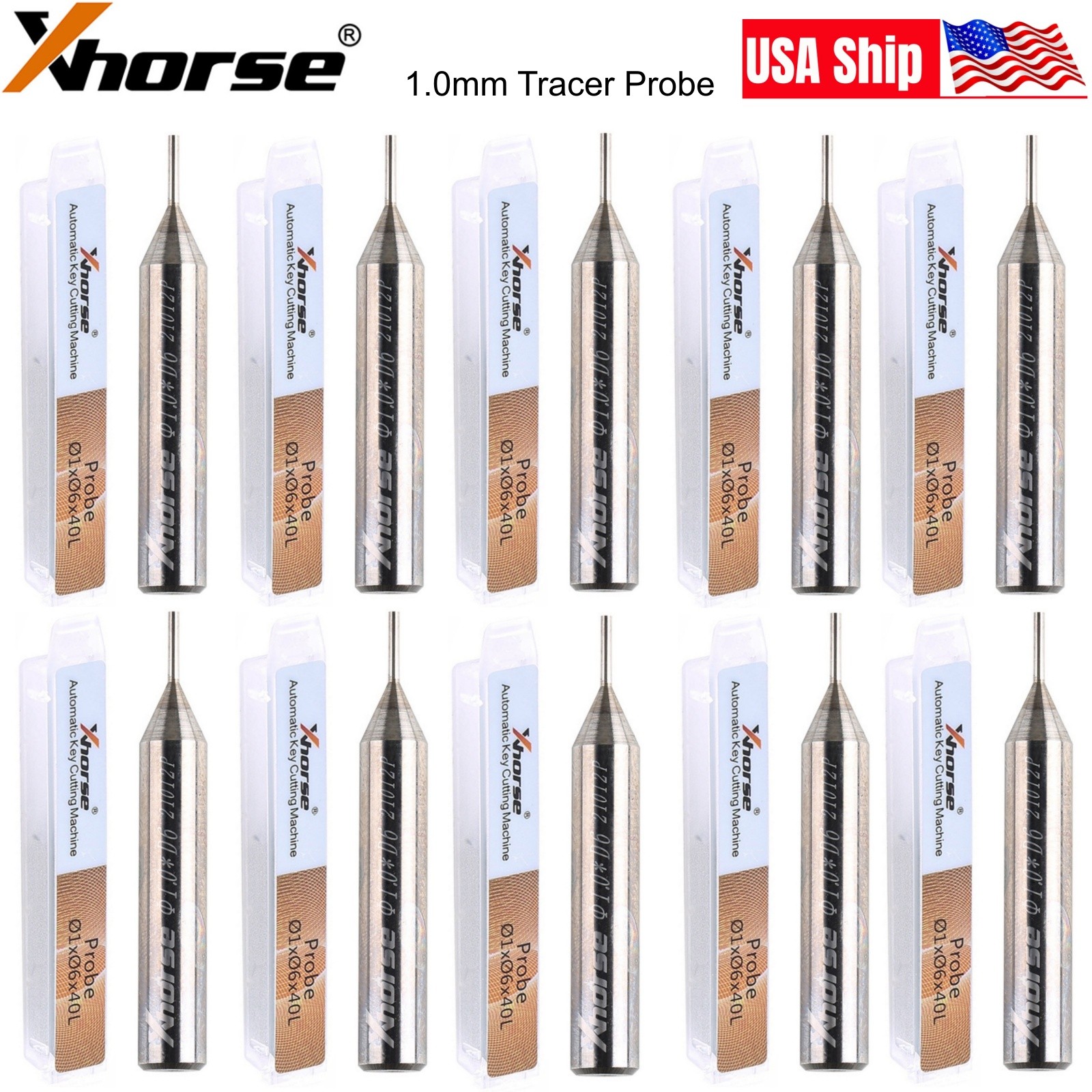 Xhorse 1.0mm Tracer Probe Work for Mini Condor/XC-mini Condor Plus/Dolphin XP005