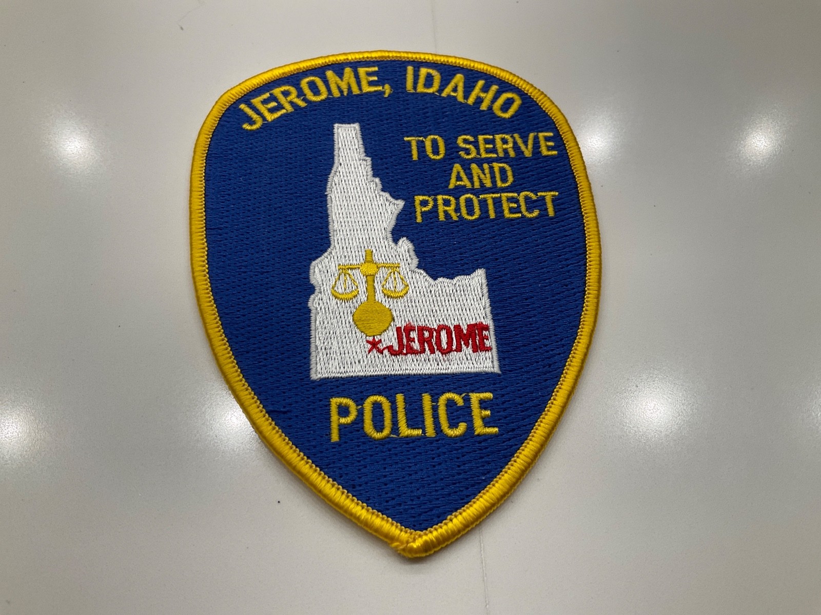 Jerome Police State Idaho ID Colorful