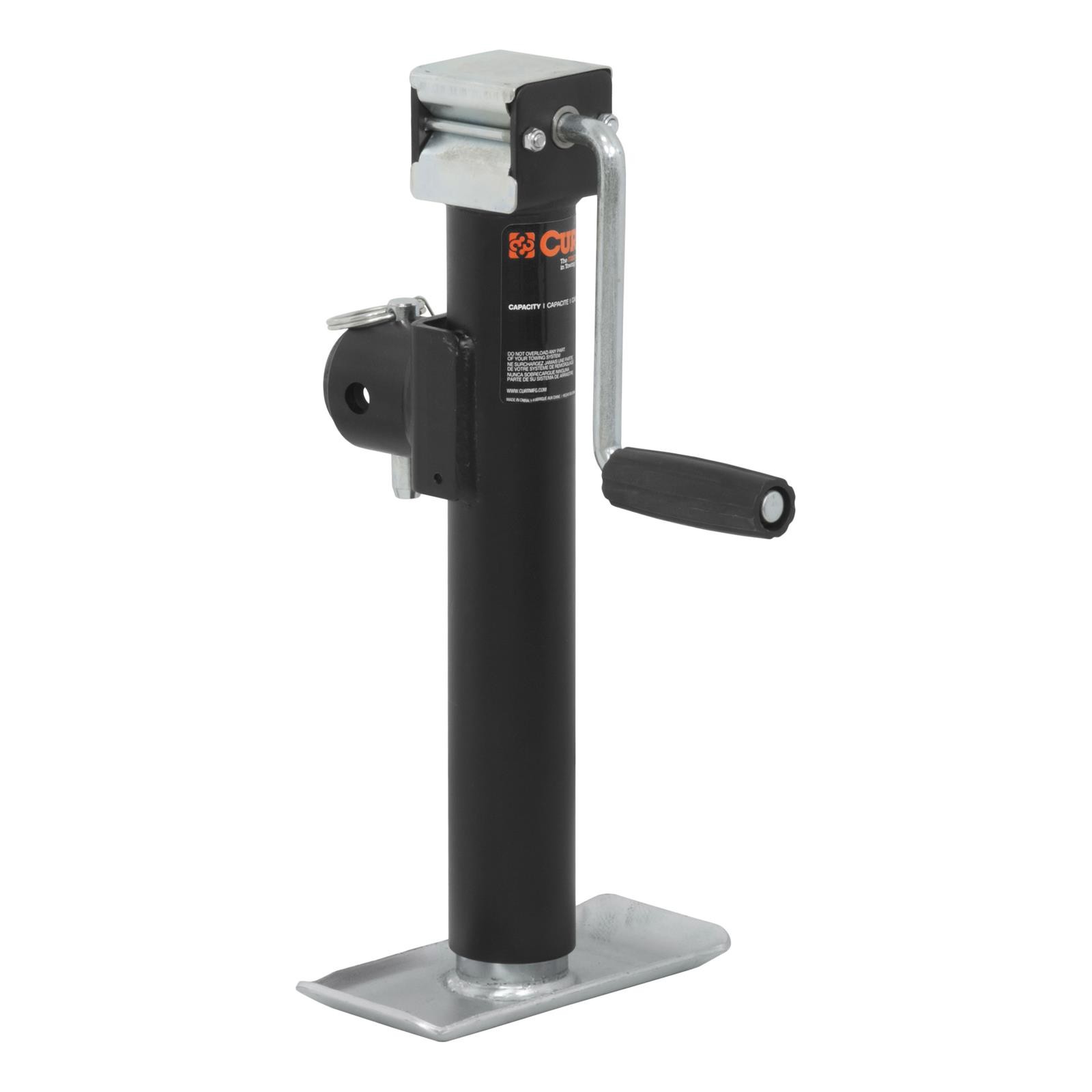 CURT Manufacturing Pipe Mount Swivel Jack 28321