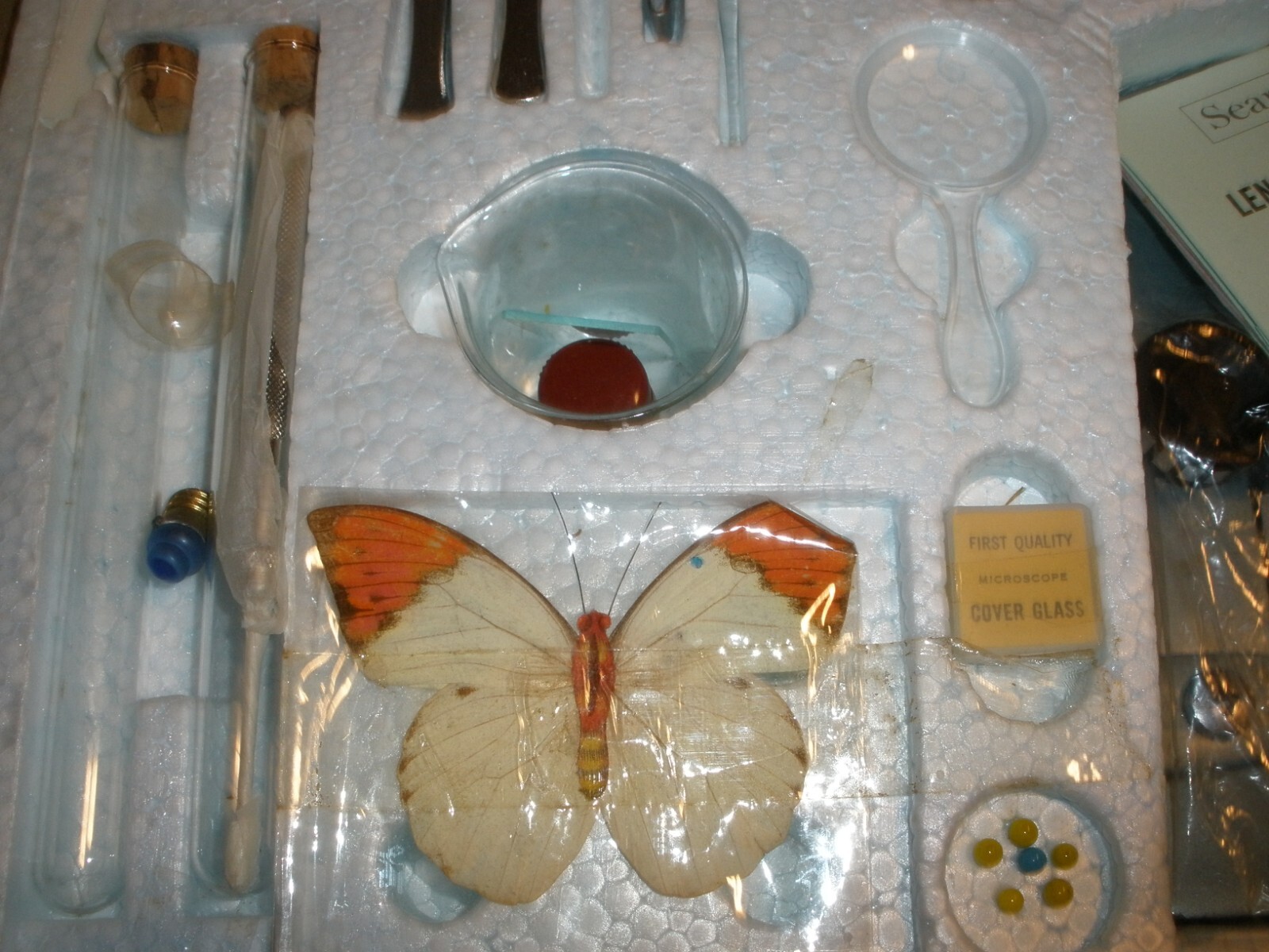 Vintage Sears Zoom Micro-Lab Kit Master Microscope Kit 6378-A