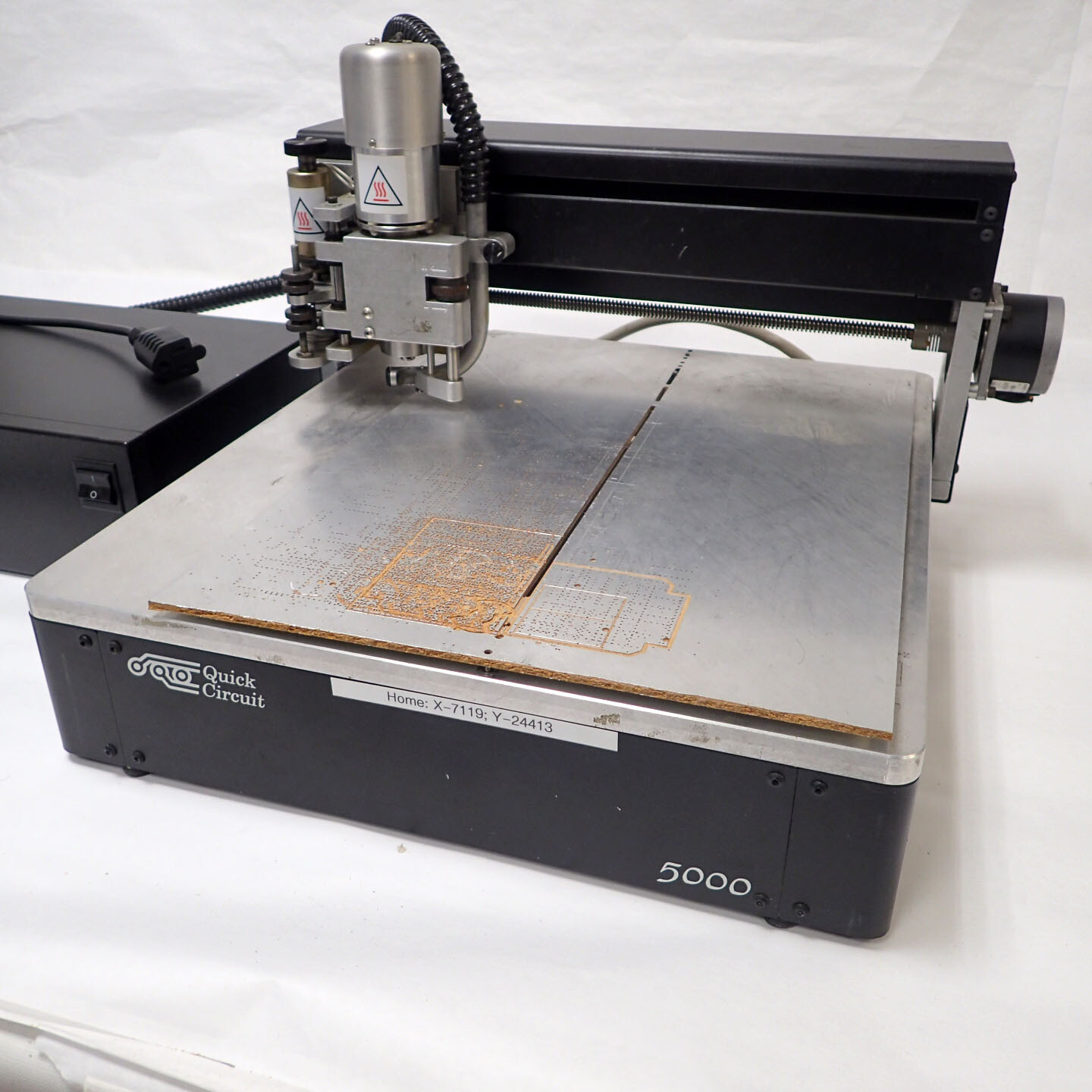 T-TECH QUICK CIRCUIT BOARD PROTOTYPING SYSTEM AMC 5000 MILLING TABLE CONTROLLER