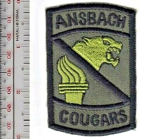 ROTC Germany Ansbach High School Reserve Officer Training Corps vel NO TARIFF