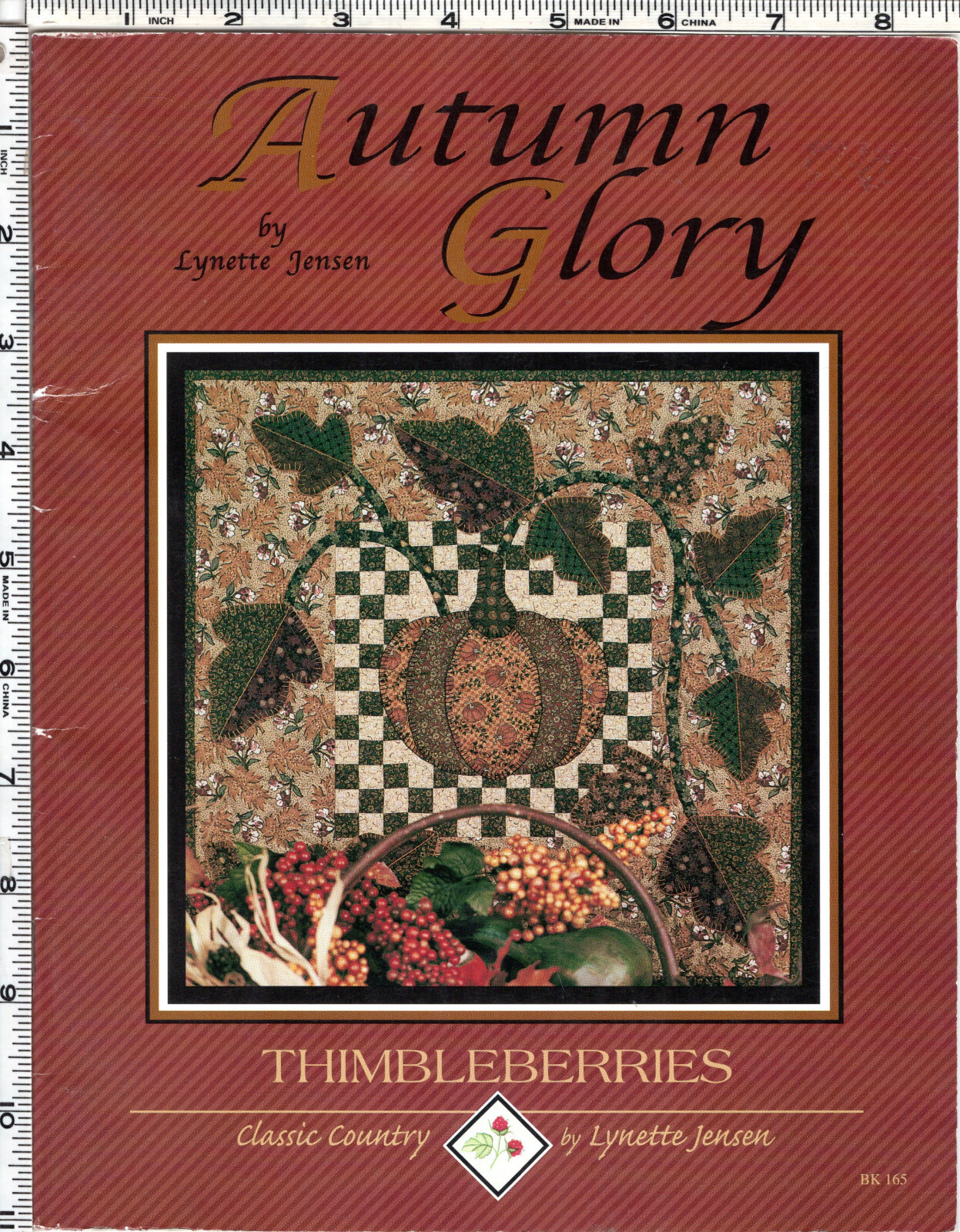 "Autumn Glory" ©2000 THIMBLEBERRIES Lynette Jensen Booklet # BK165