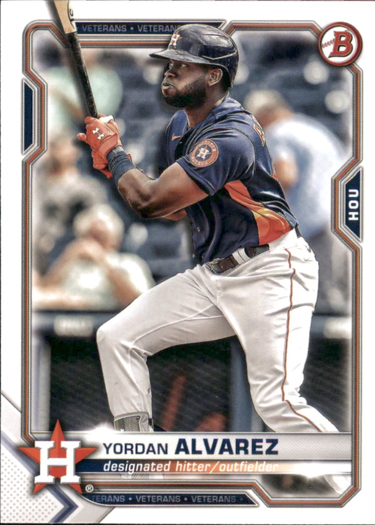 Yordan Alvarez cards (2021-2023) Astros - You Choose