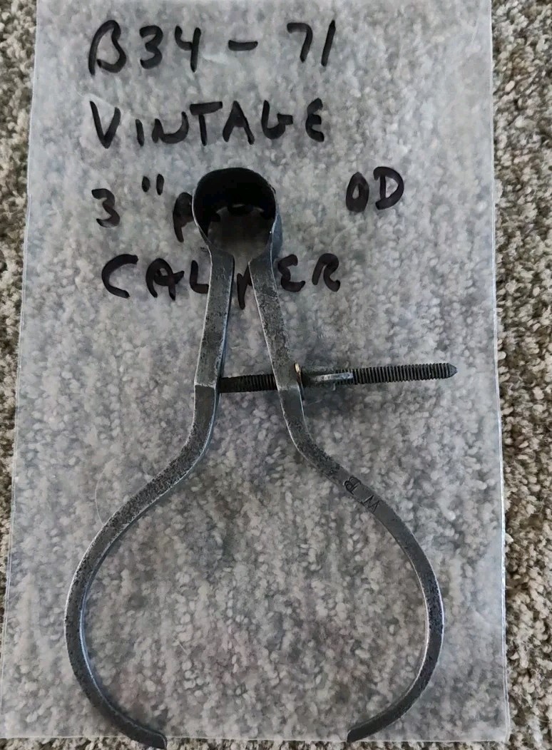 VINTAGE 3" PLUS OD CALIPER