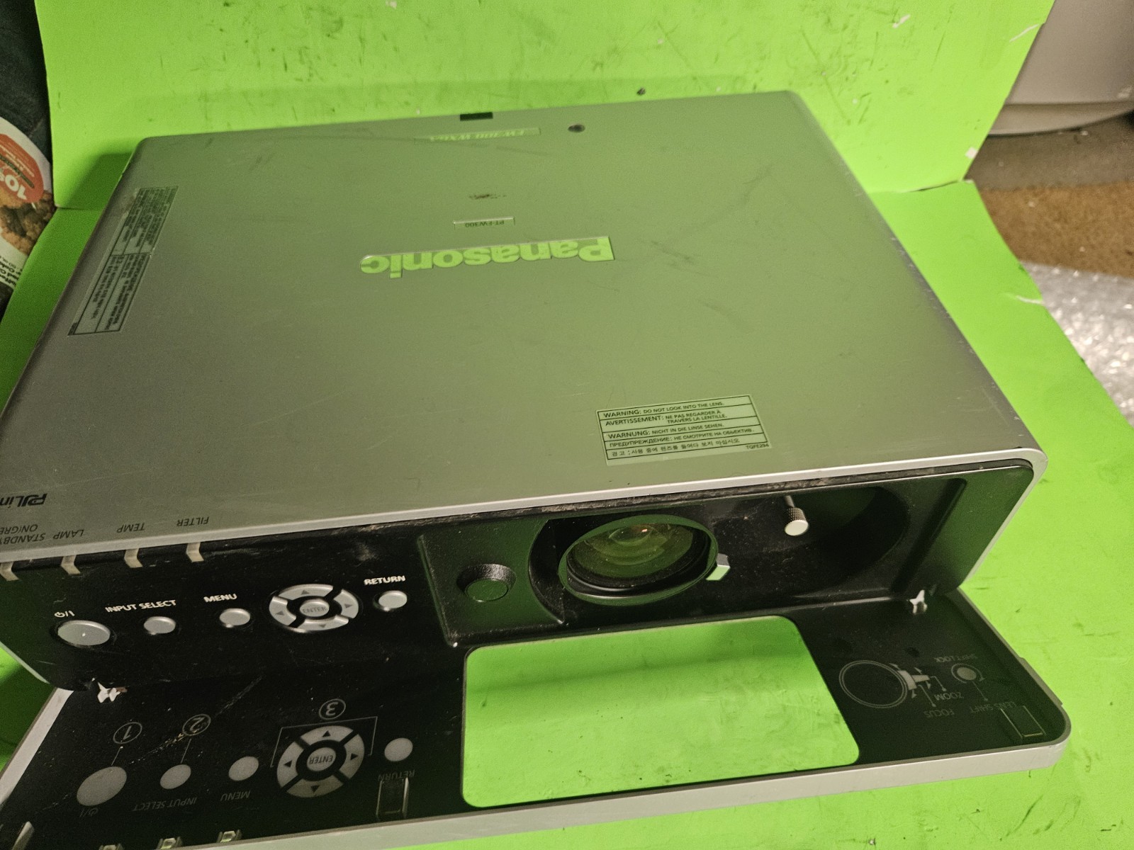 Panasonic PT FW300 Projector 984 Lamp Hours