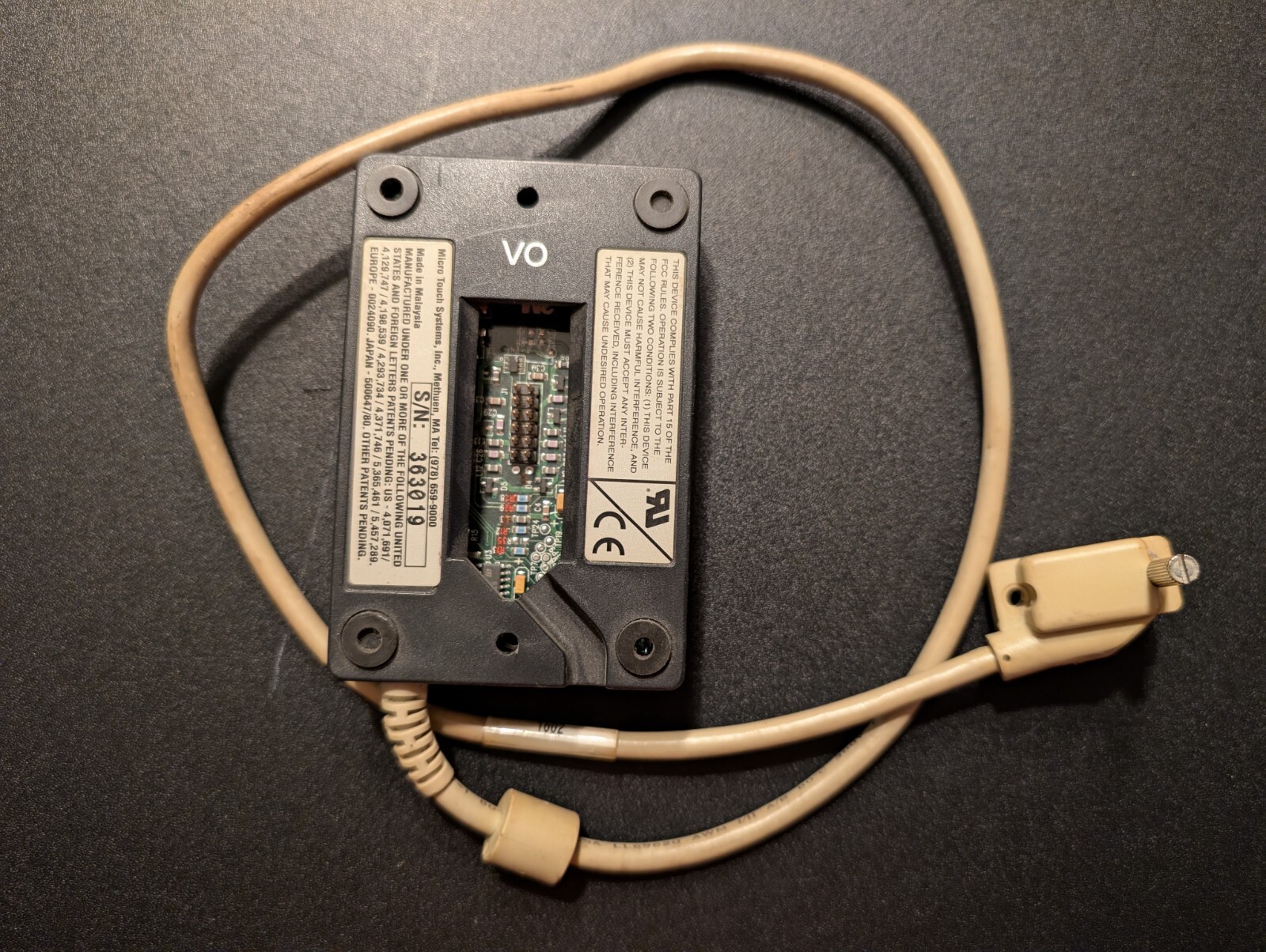 Megatouch Force Serial Port 3M MicroTouch Controller - Verified Good