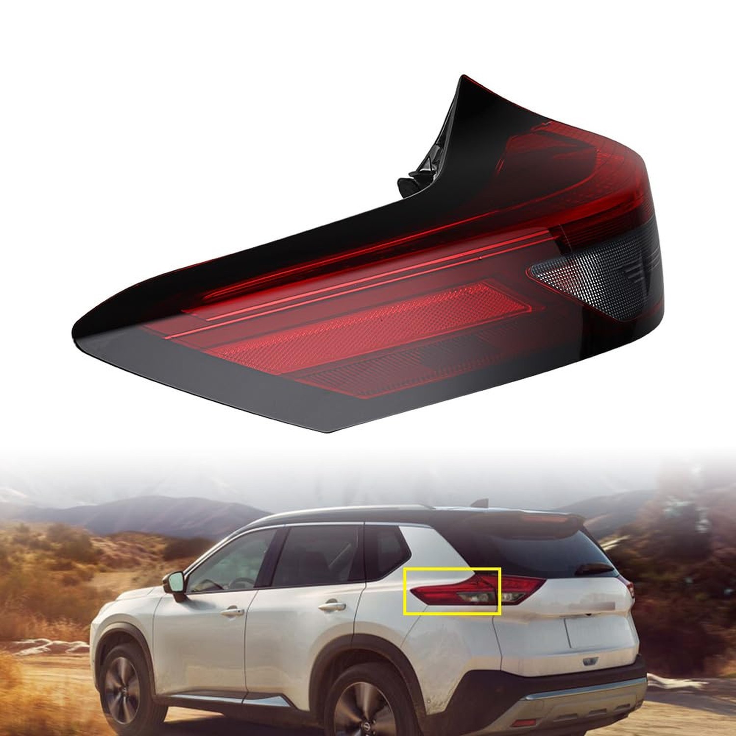 Astra Depot Outer Taillamp LED Halogen Bulb Taillight Car Tail Light Lamp Ass...