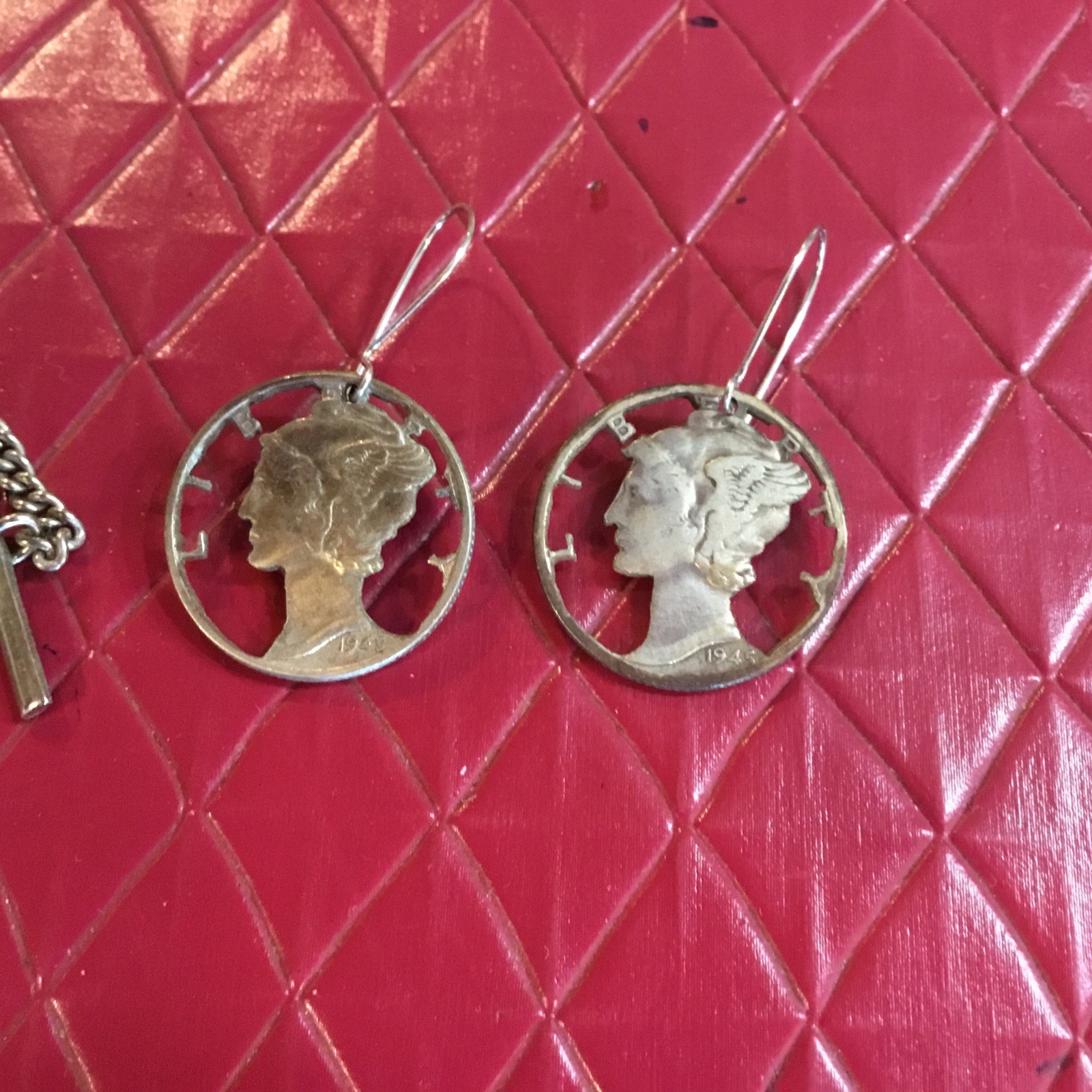 1945 Mercury Silver Dime Jewelry