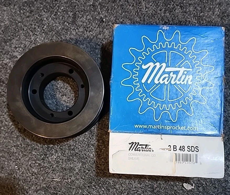 MARTIN CONVENTIONAL QD SHEAVE 2B48SDS  Pulley 2 B 48 SDS NEW OPEN BOX OLD STOCK
