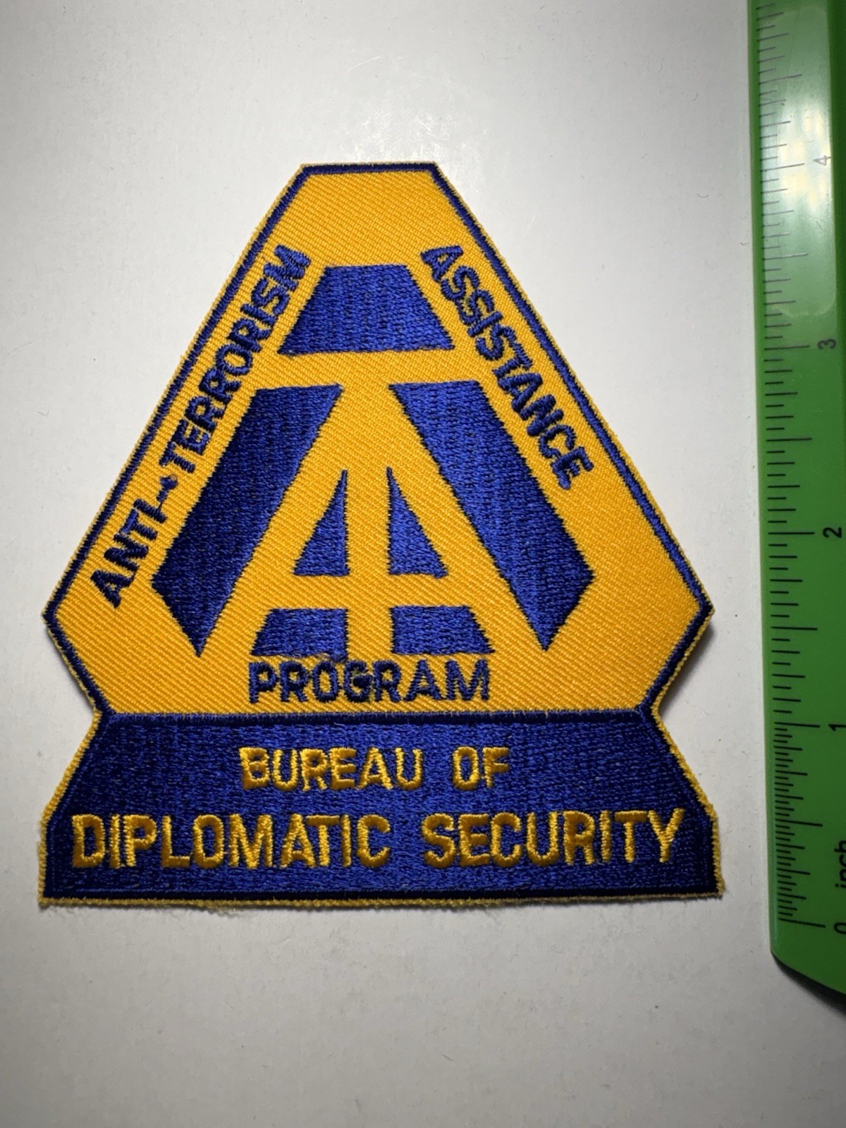 Bureau of Diplomatic Security Patch ~ Anti Terrorism Assistance Program
