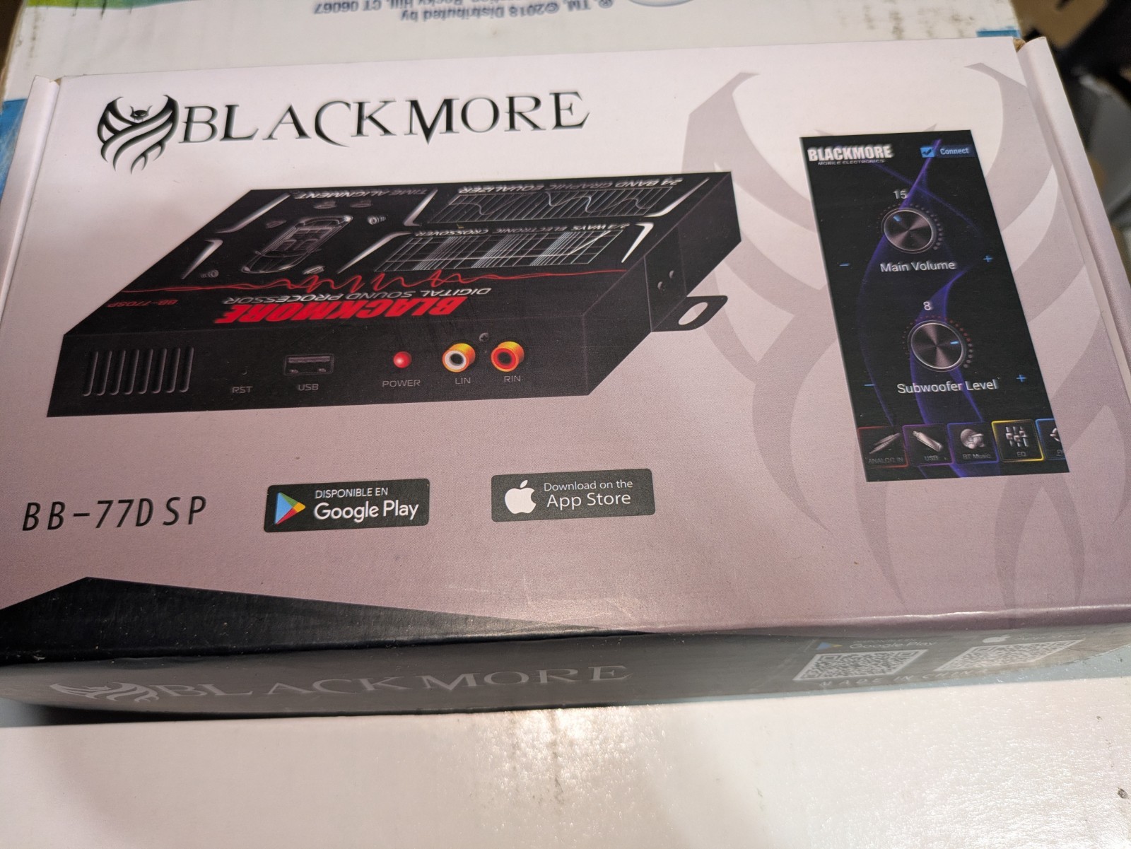 Blackmore BB-77DSP Car Audio Equalizer Bluetooth DSP Audio Stereo EQ Processor