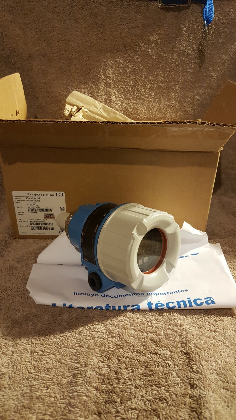NEW NIB ENDRESS HAUSER CERABAR M 71086208