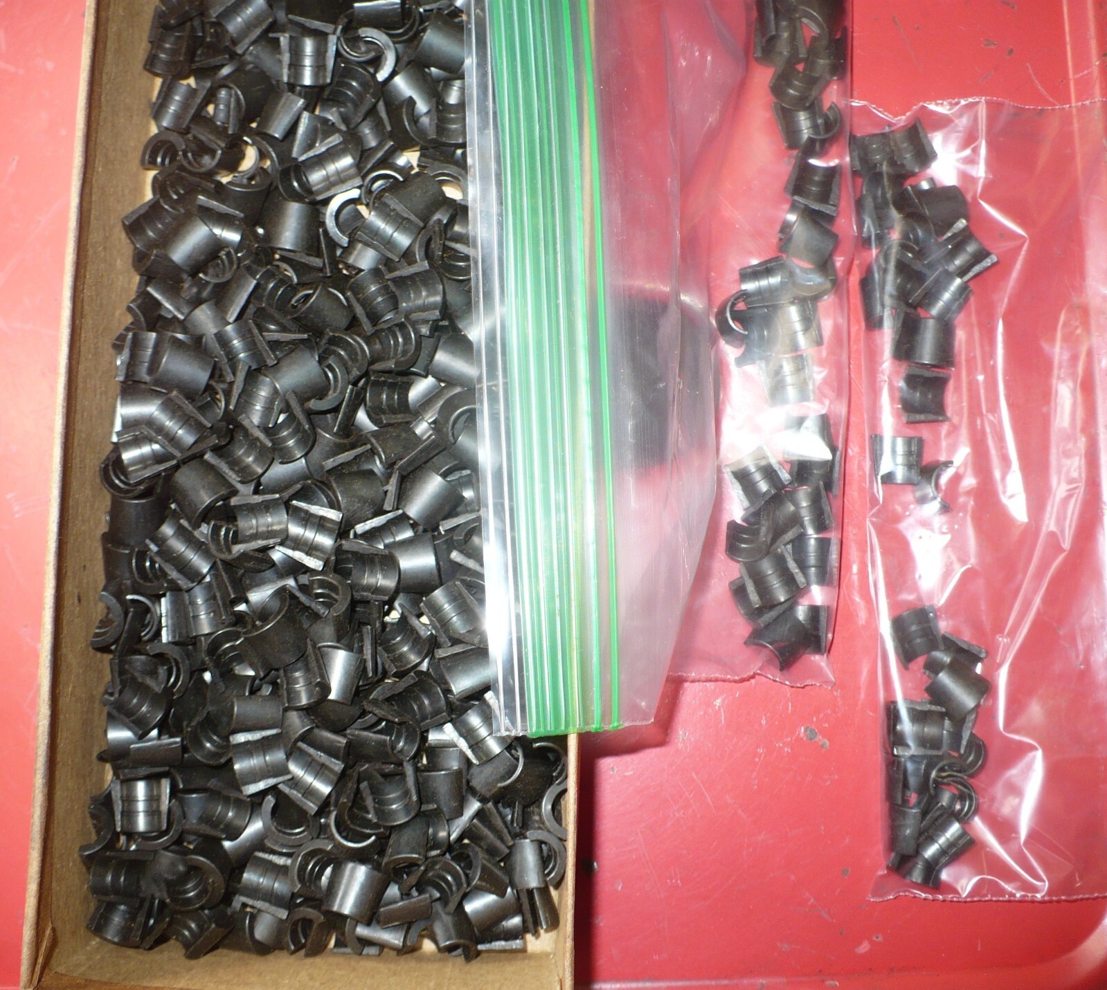 N.O.S. Pioneer 5/16 hardened/ machined valve locks square groove 32 count