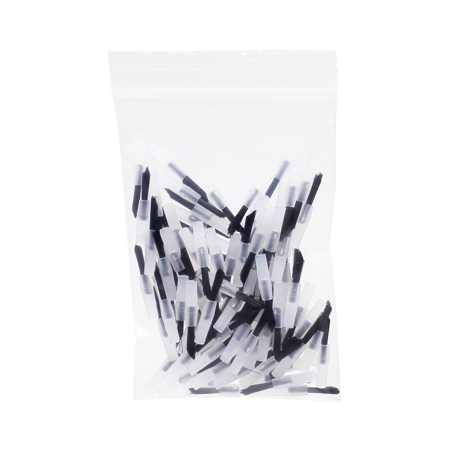100Pcs/Bag Brush Tips+5 Pcs Handle Holder Dental Disposable Applicator Tips