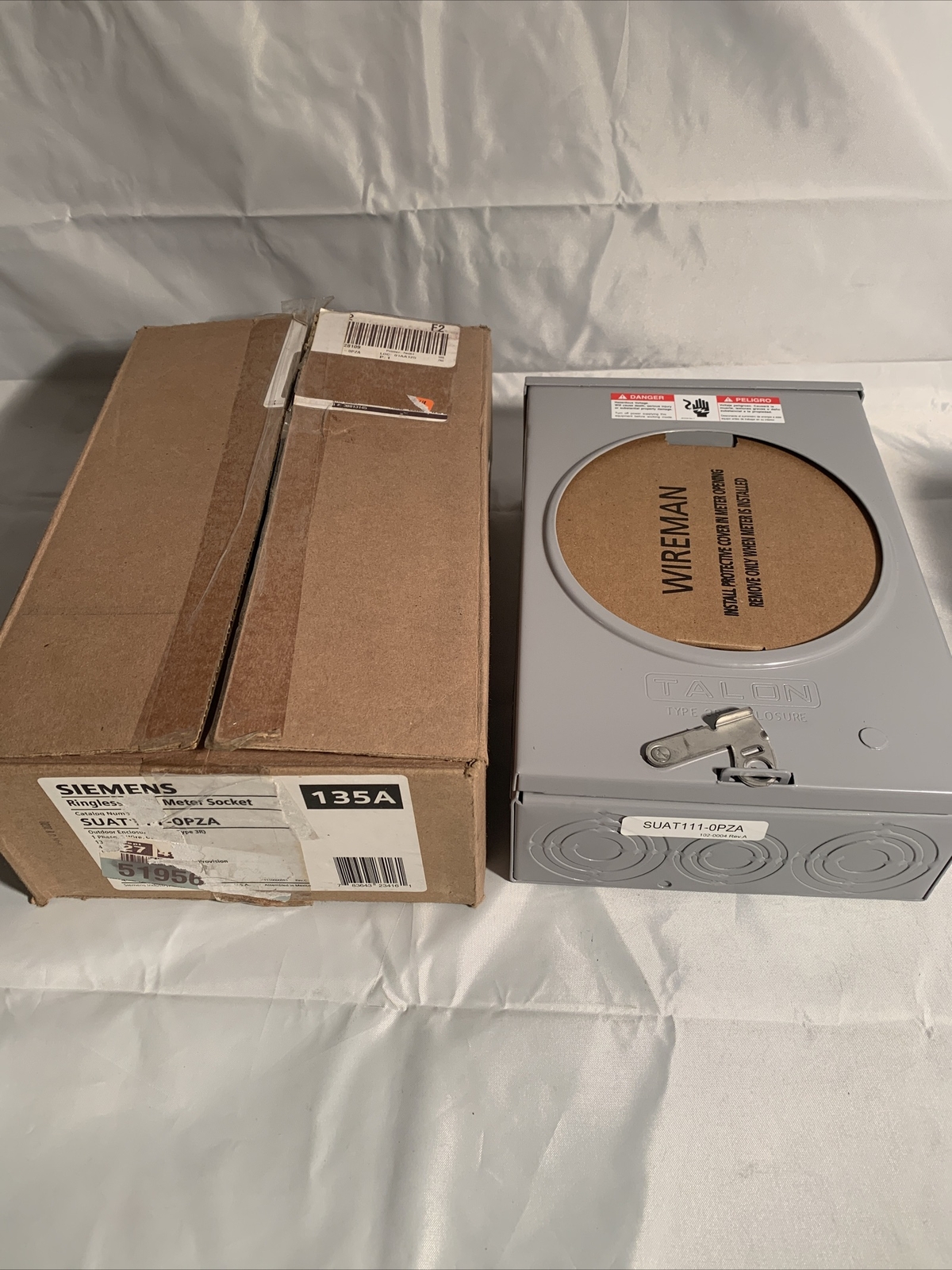 SIEMENS SUAT111-0PZA Ringless Type Meter Socket