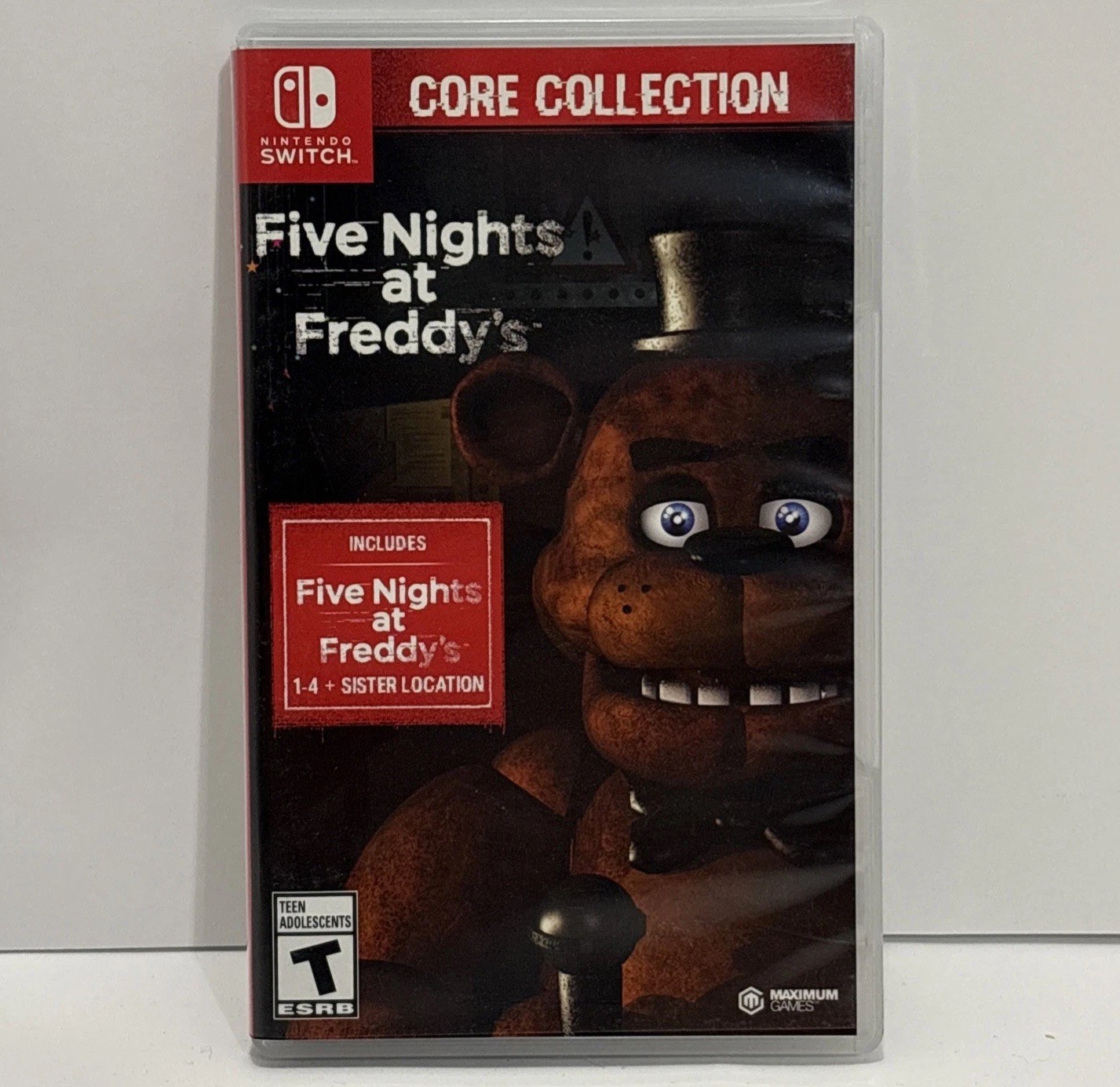 Nintendo Switch Five Nights At Freddy's Original CASE ONLY Core Collection